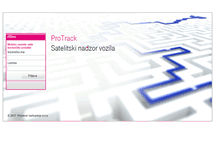 Tablet Screenshot of pro-track.net